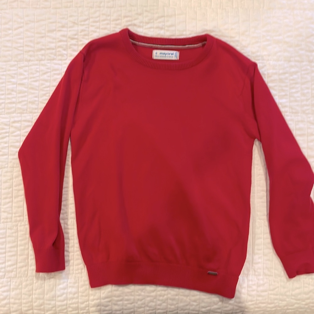 Mayoral Boys Red Sweater